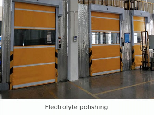 Electrolyte polishing