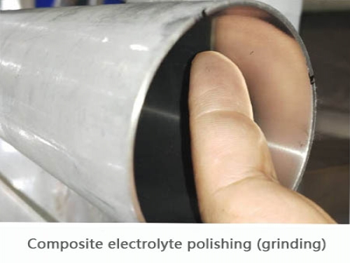 Composite electrolyte polishing (grinding)